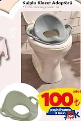 KULPLU KLOZET ADAPTÖRÜ fiyat ve kampanya bilgisi